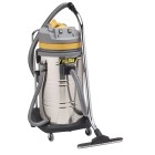 PULLMAN JANITOR CB60LITRE WET & DRY STAINLESS STEEL